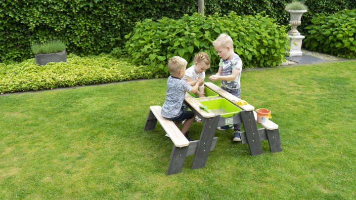 EXIT TOYS Aksent Sand,- Wasser- & Picknicktisch